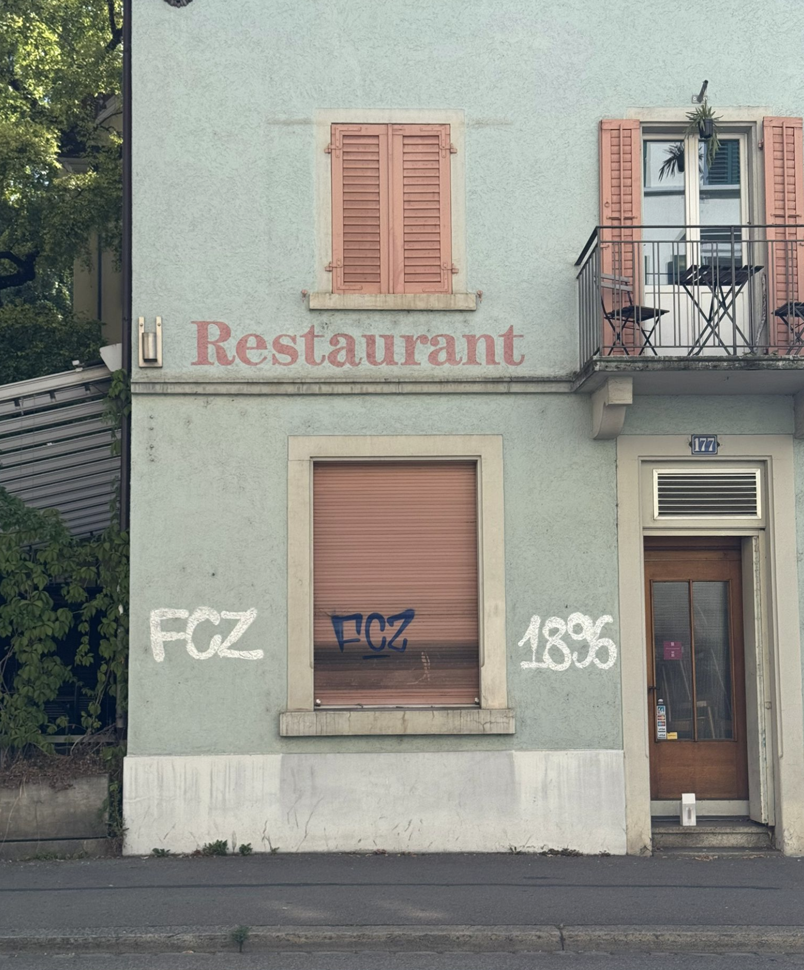 FCZ Graffiti im Seefeld