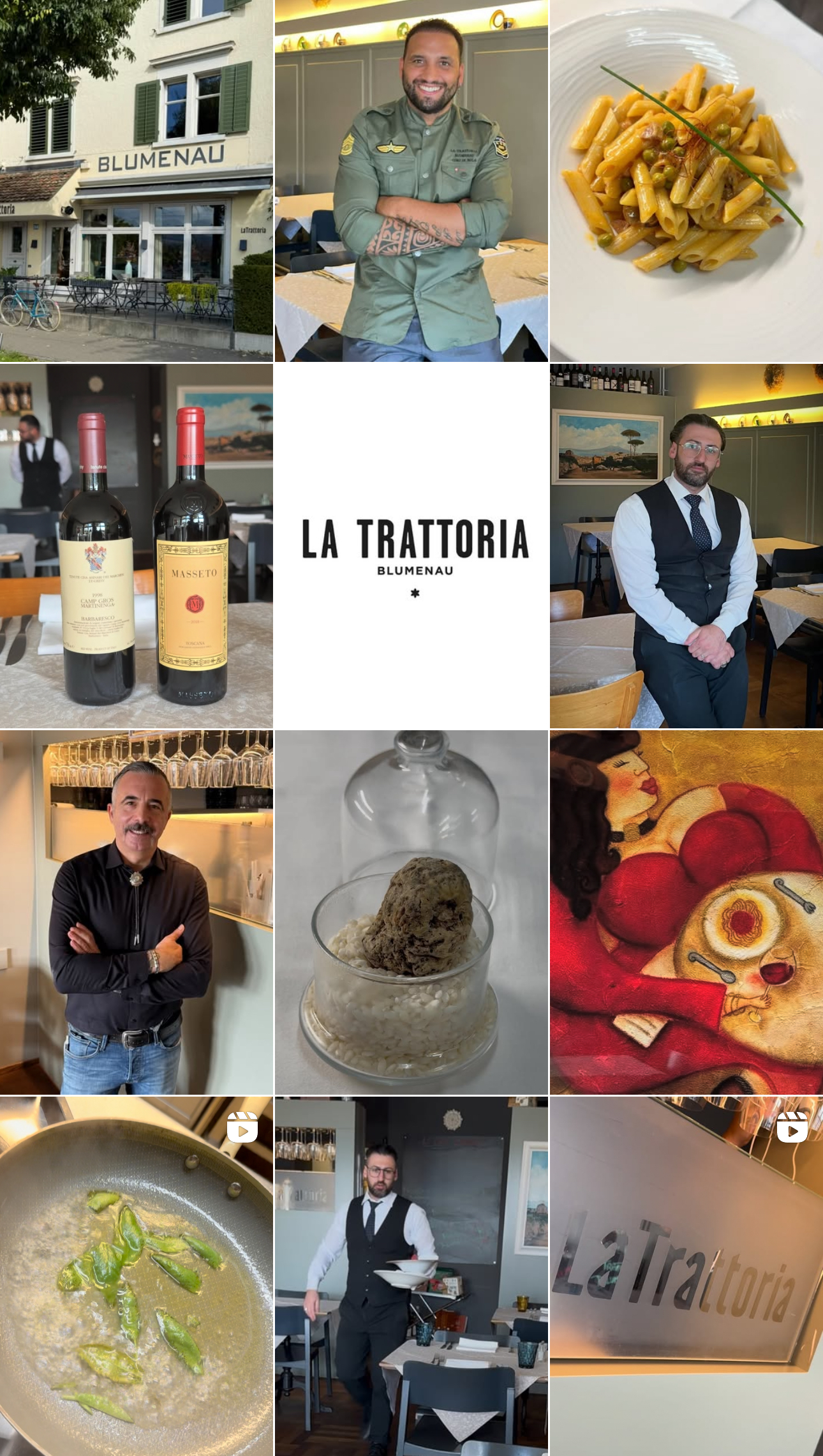 La Trattoria Blumenau Zürich