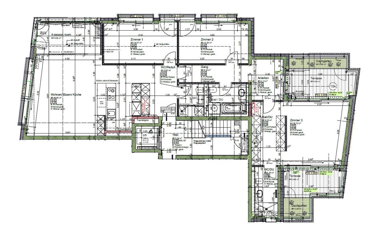 freie Wohnung im Kreis 8