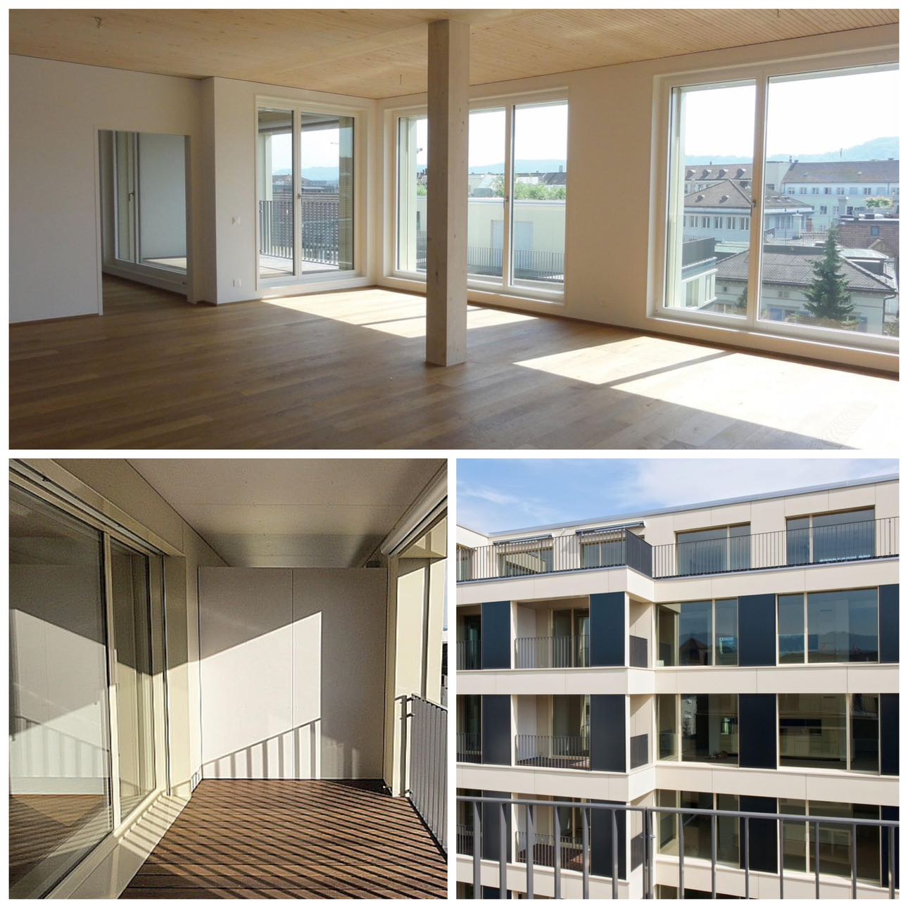 Grosse, helle 4.5 Zimmer-Wohnung (125 m2) mit Balkon